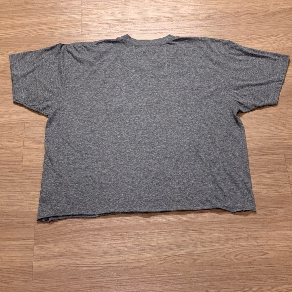 Aviator Nation SMILEY 2 BOYFRIEND HEATHER Gray Short Sleeve Tee Size XL - Picture 10 of 12